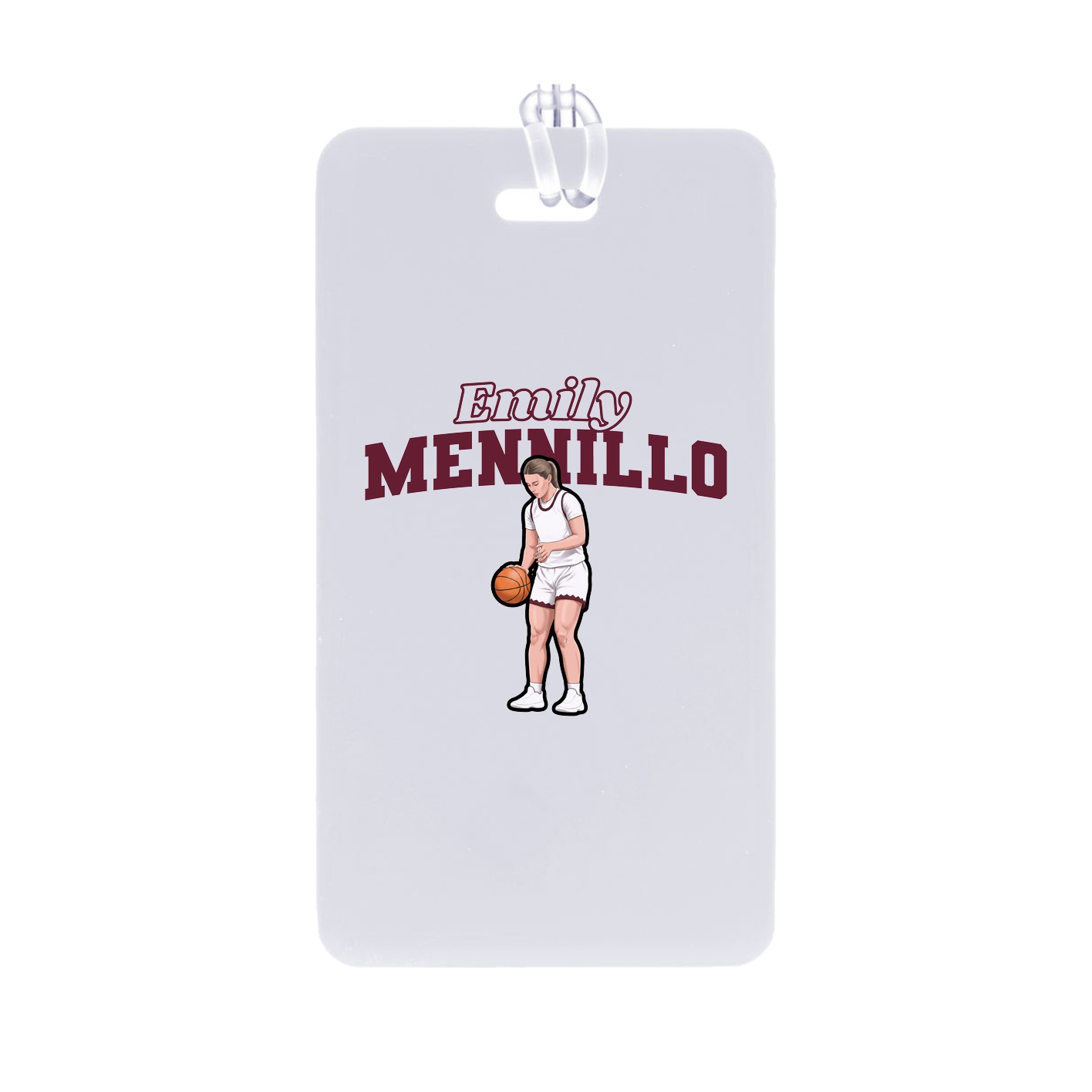 Bag Tag — Name Arch in Classic