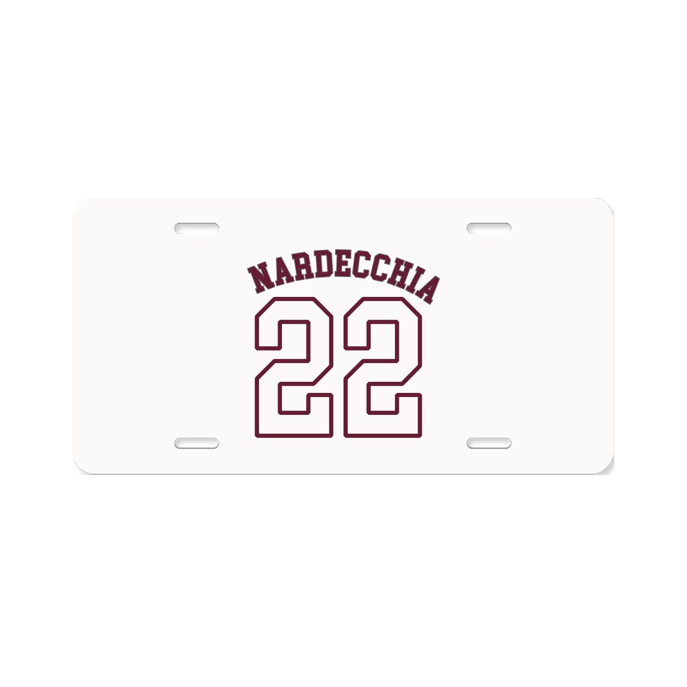 License Plate — Shirsey Arch in Classic