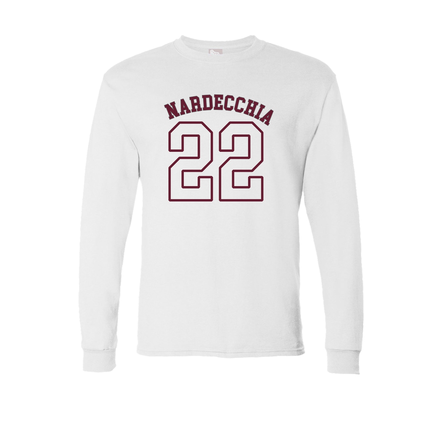 Long Sleeve Tee — Shirsey Arch in White