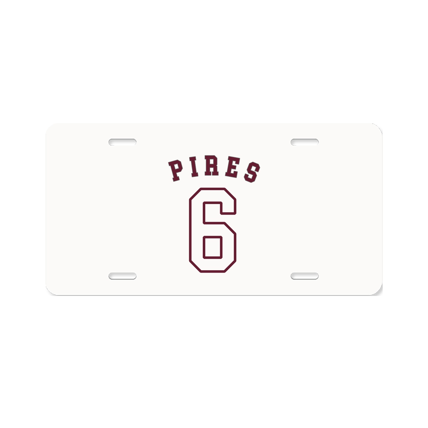 License Plate — Shirsey Arch in Classic