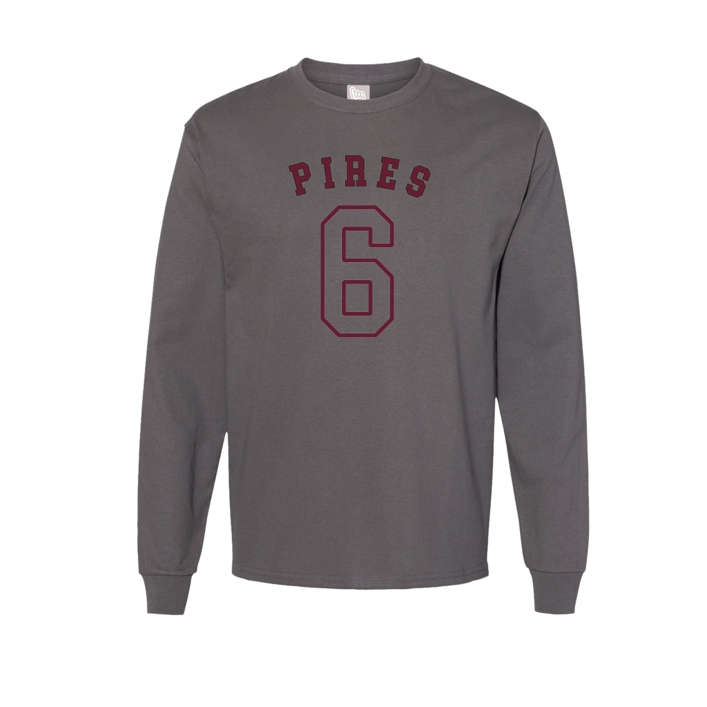 Long Sleeve Tee — Shirsey Arch in Grey