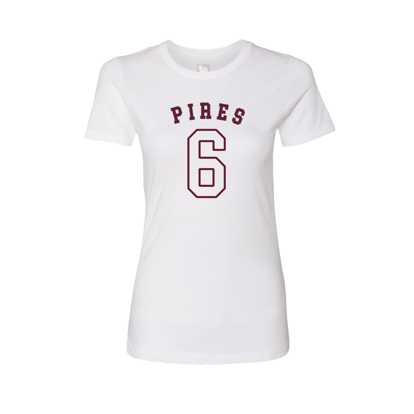 Womens Tee — Shirsey Arch in White