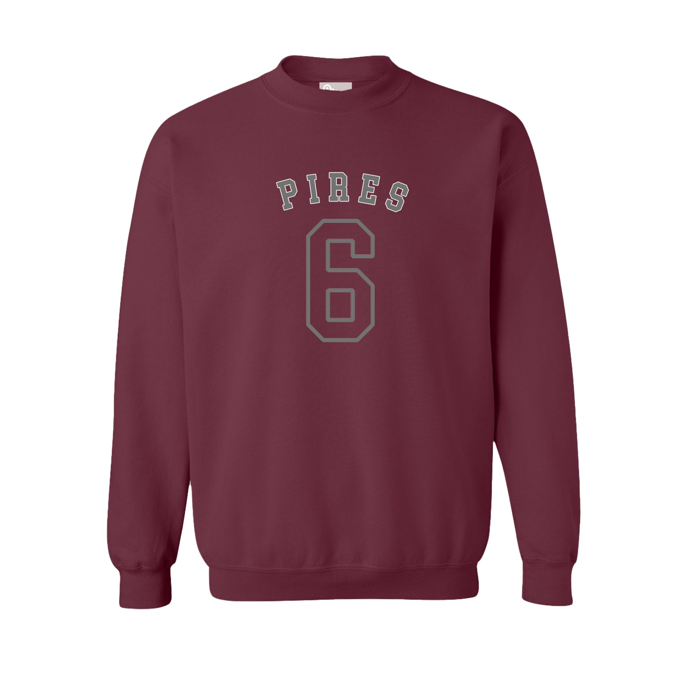 Fleece Crew — Shirsey Arch in Maroon