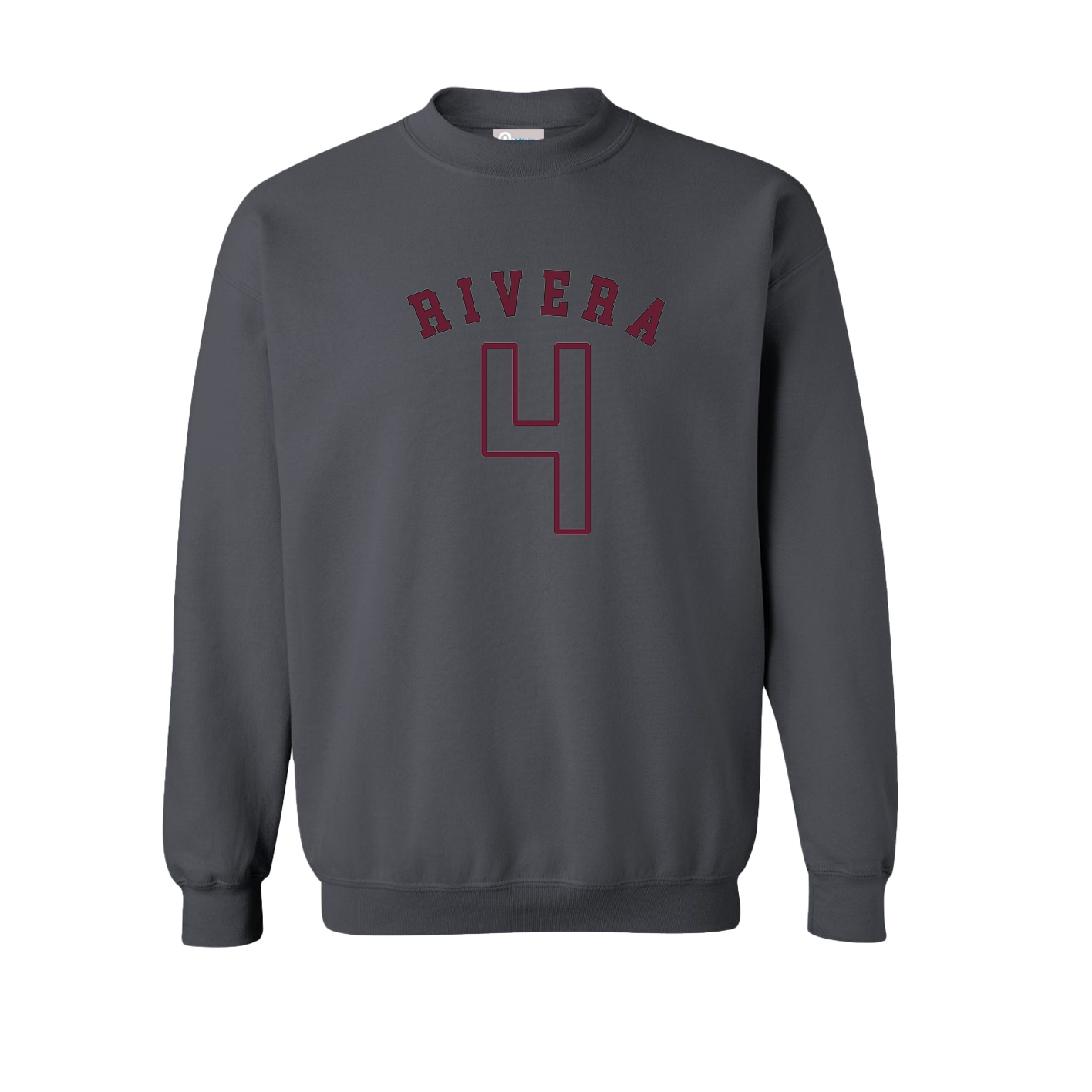 Fleece Crew — Shirsey Arch in Grey