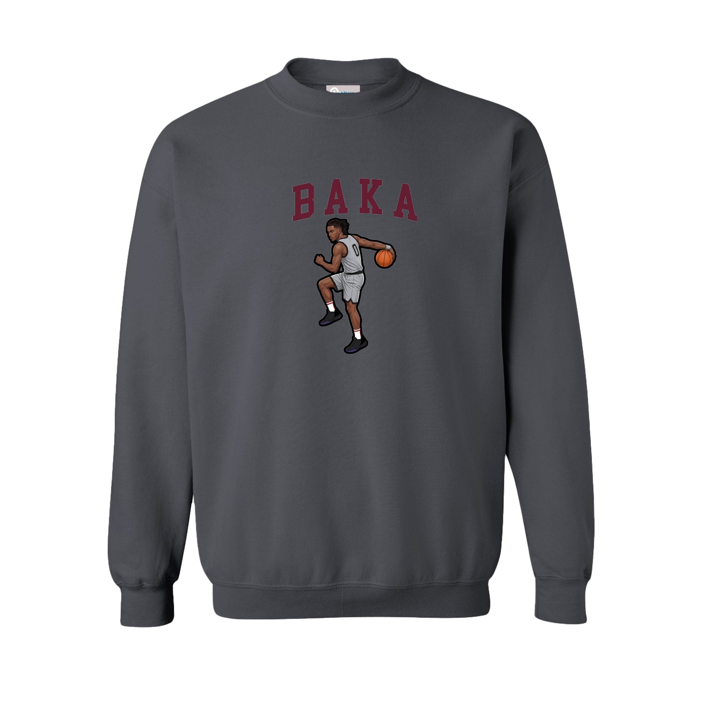 Fleece Crew — Shirsey in Grey