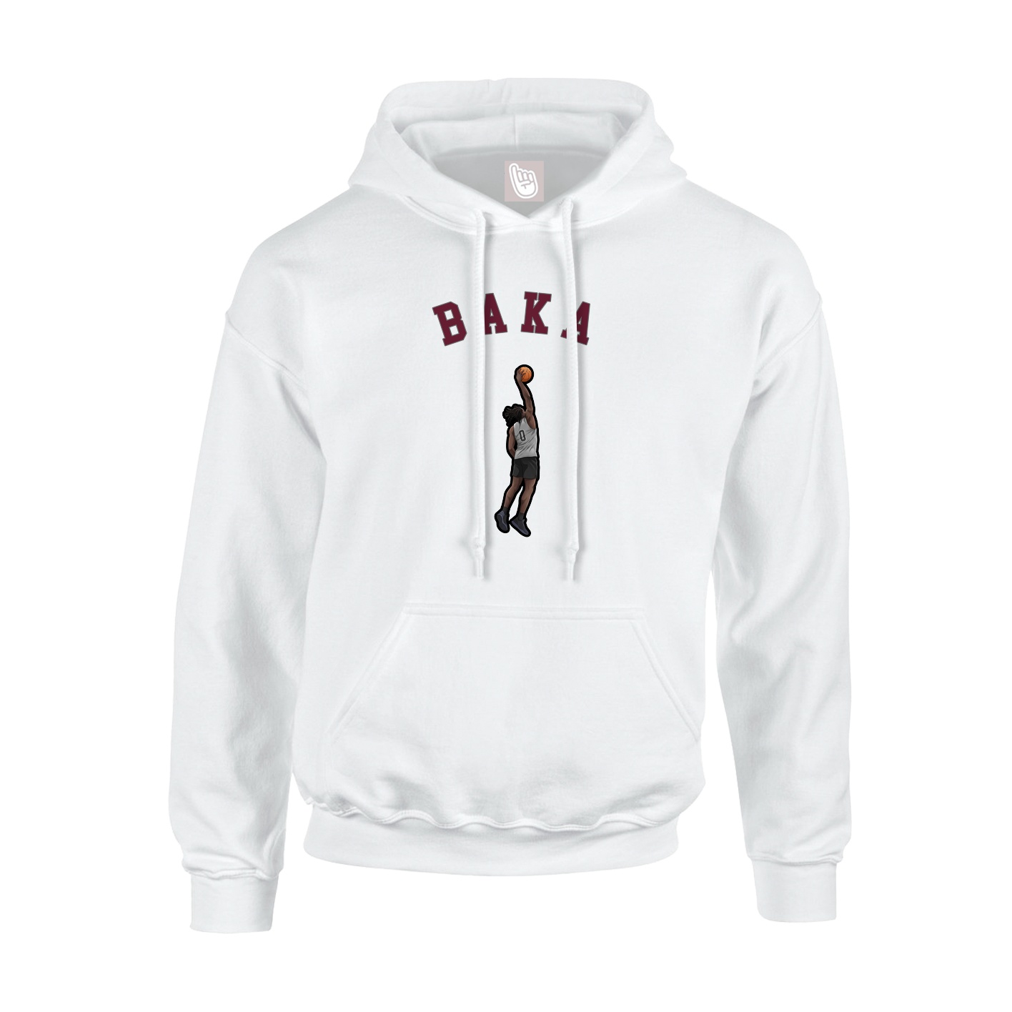 Hoodie — Shirsey Arch in White