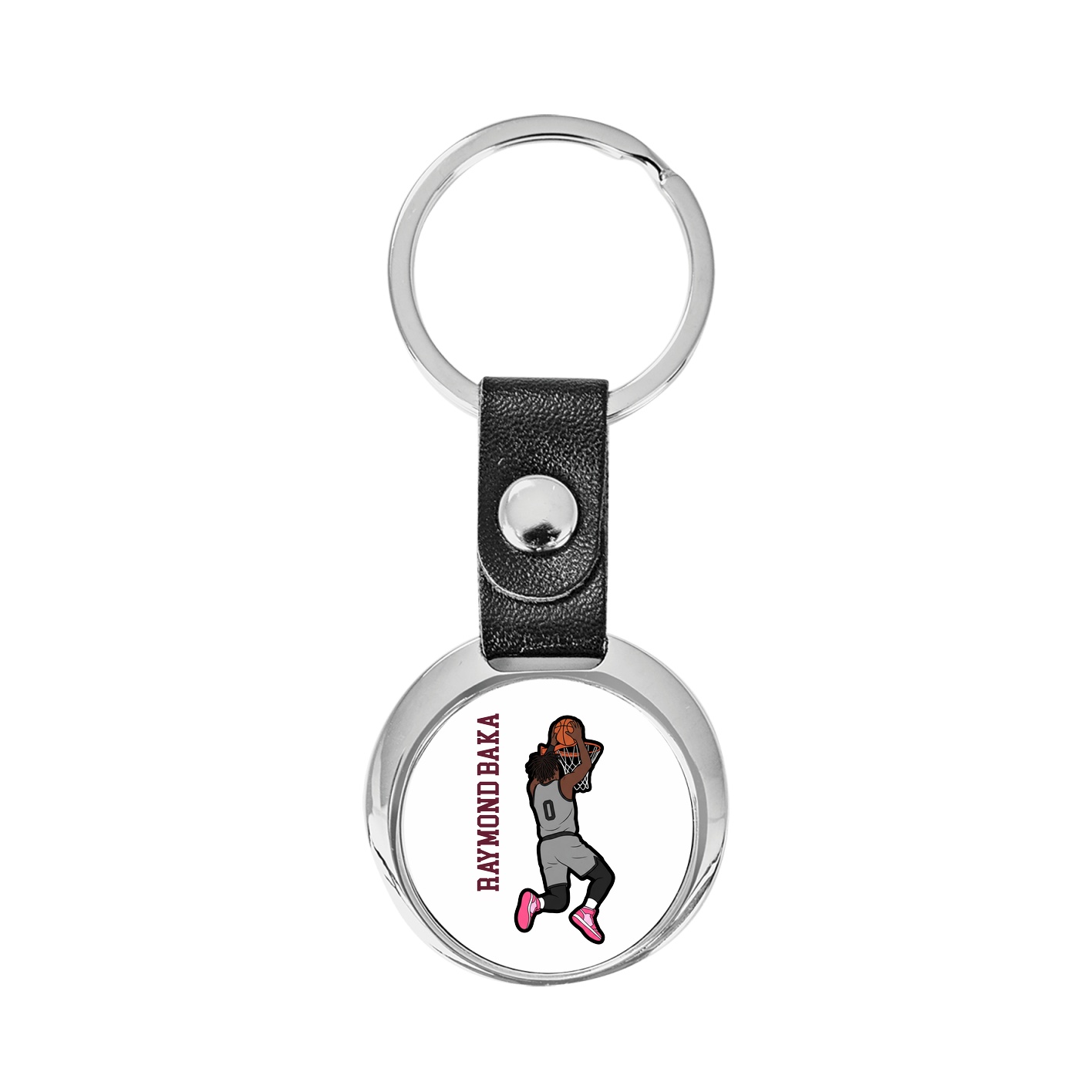 Key Chain — Name Vertical in Classic