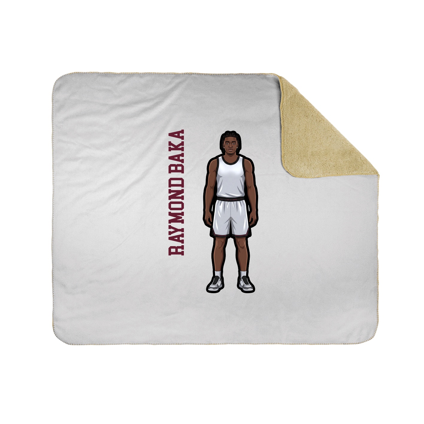 50x60 Sherpa Lined Throw Blanket