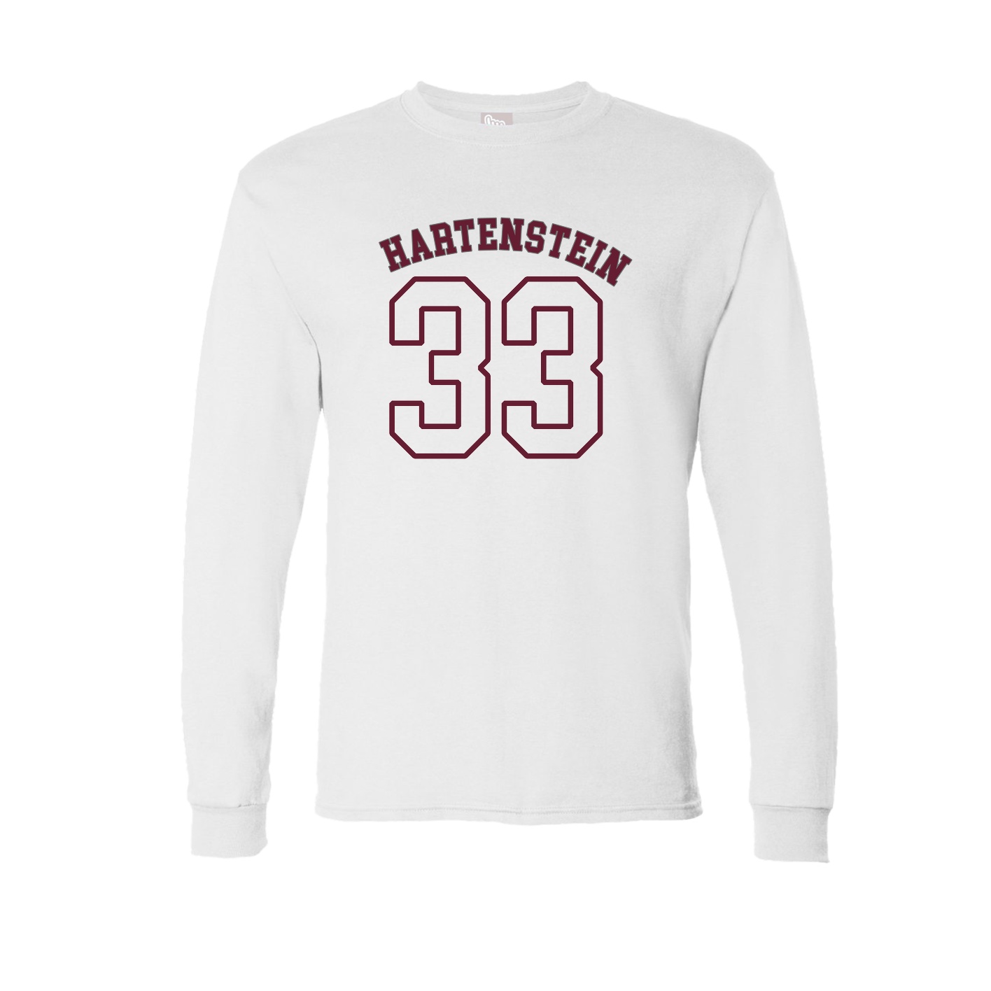 Long Sleeve Tee — Shirsey Arch in White