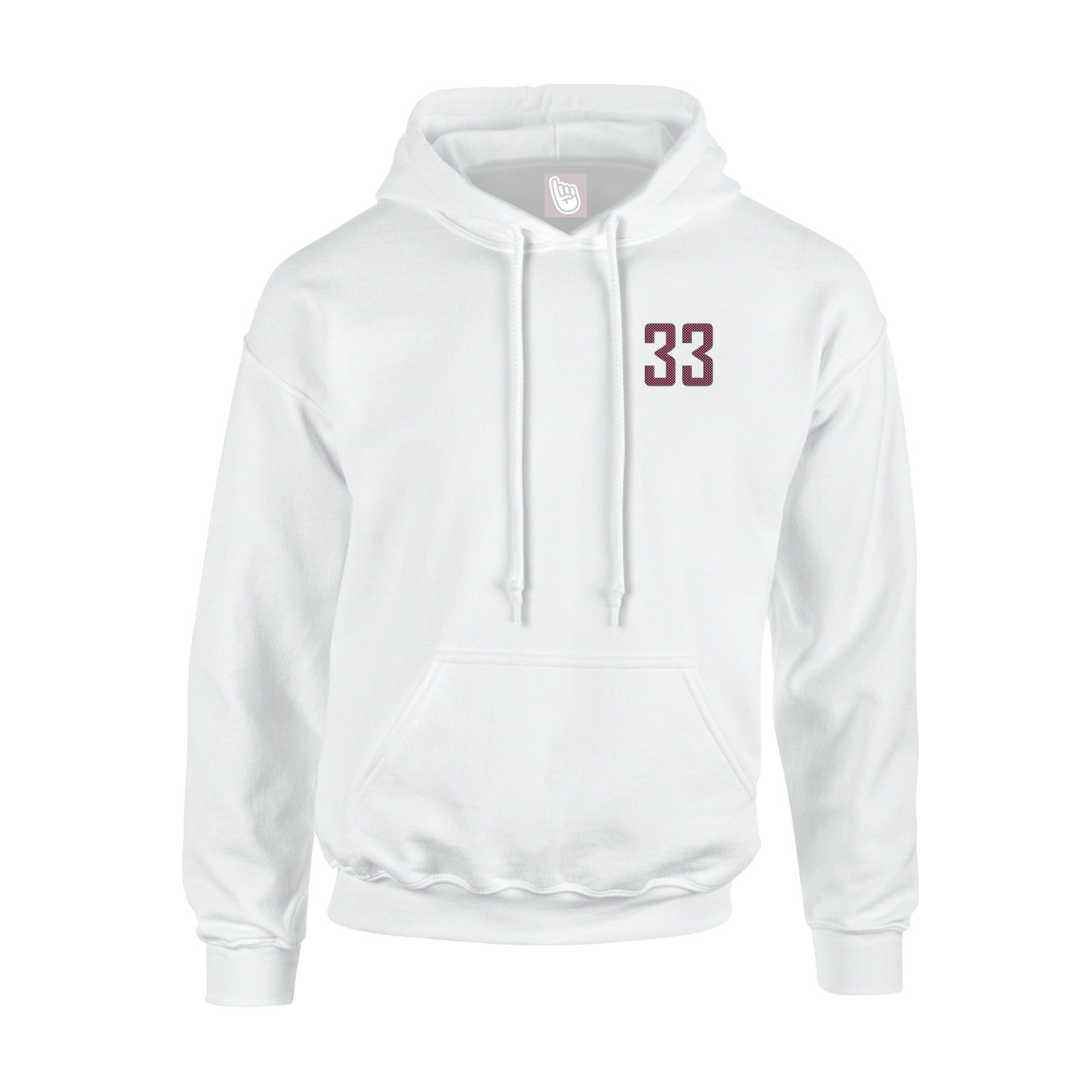 Hoodie — Front Shirsy in White
