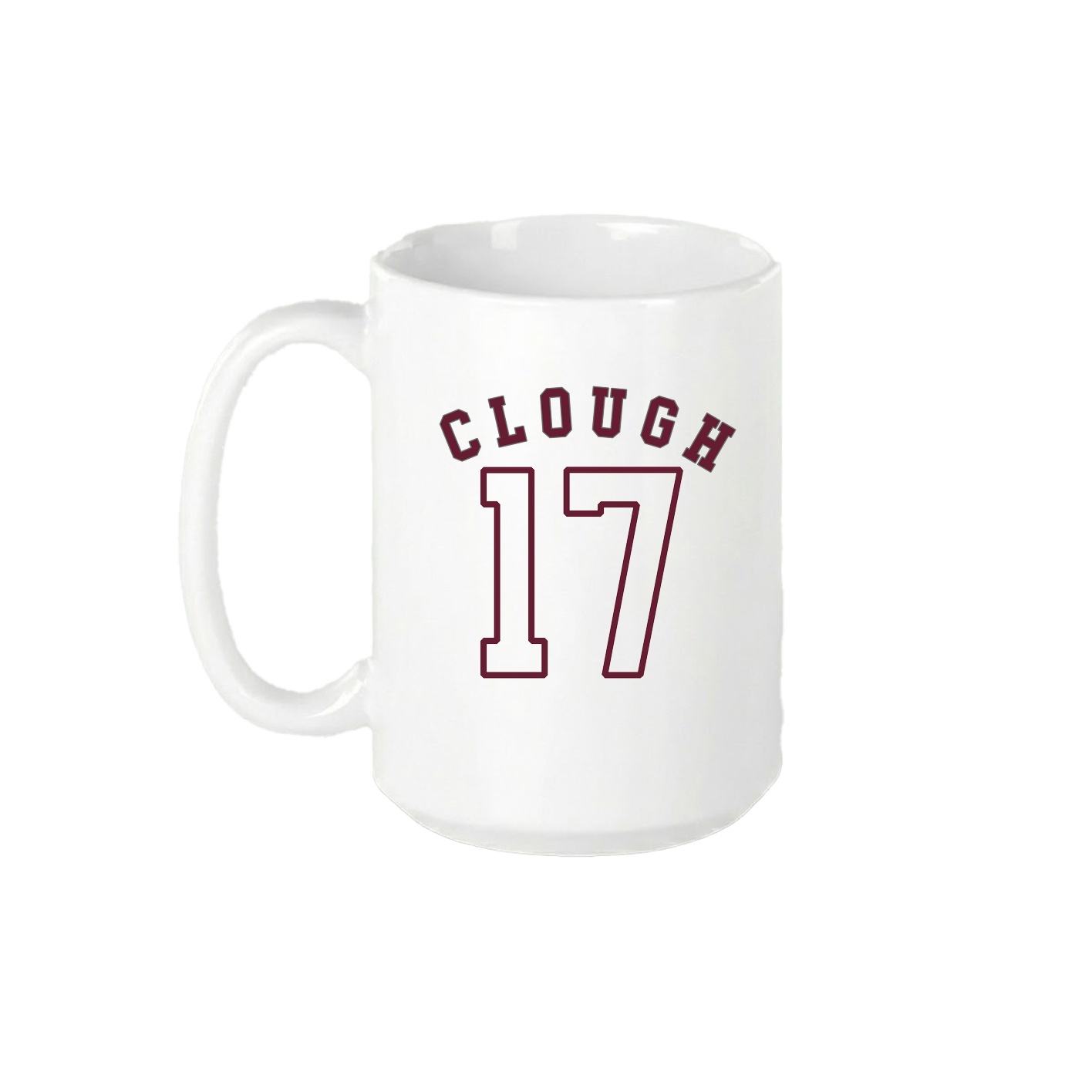 15oz Coffee Mug — Shirsey Arch in White