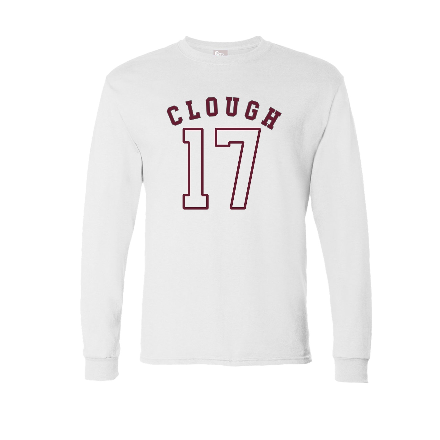 Long Sleeve Tee — Shirsey Arch in White