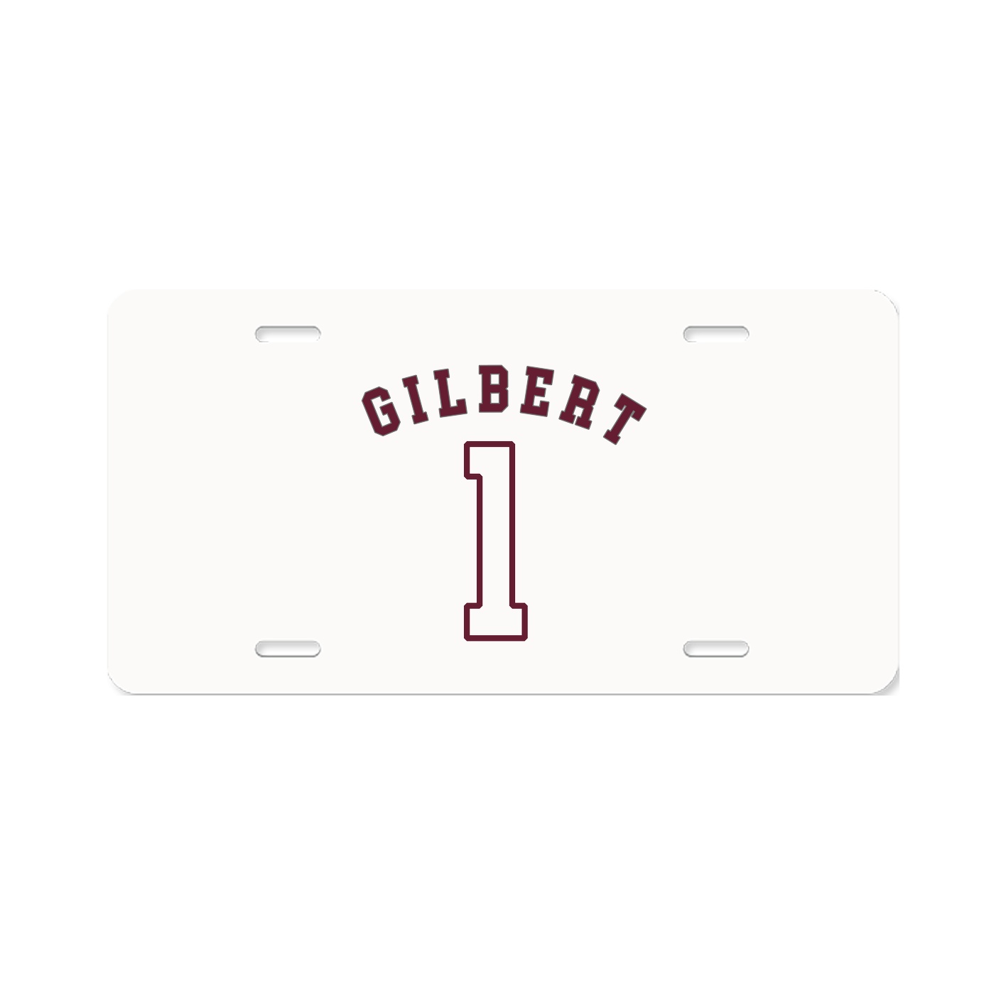 License Plate — Shirsey Arch in Classic
