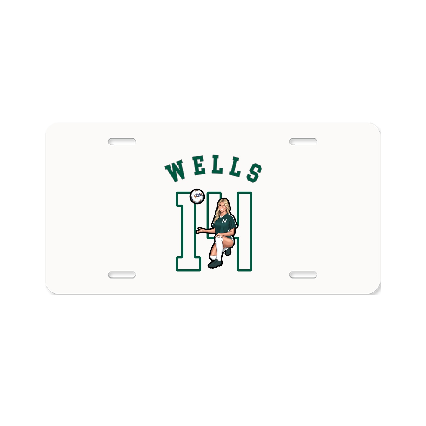License Plate — Shirsey Arch in Classic