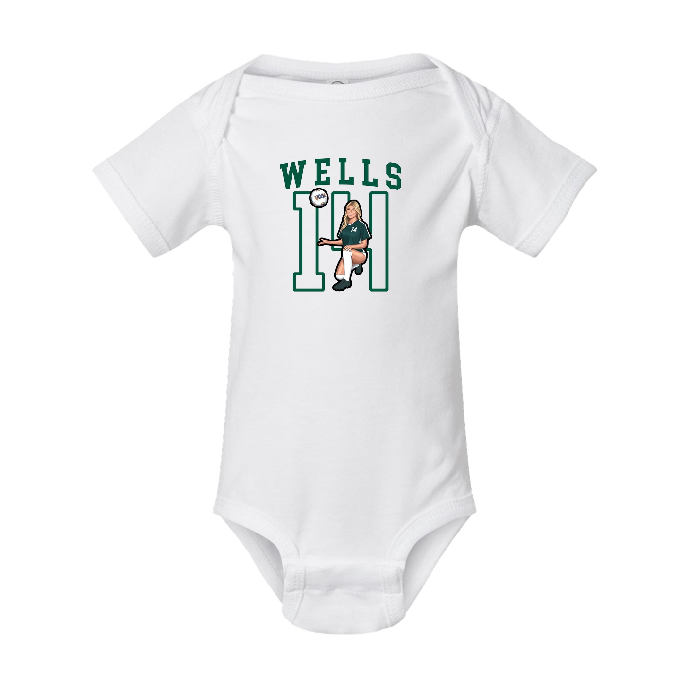 Baby Onesie — Shirsey in White