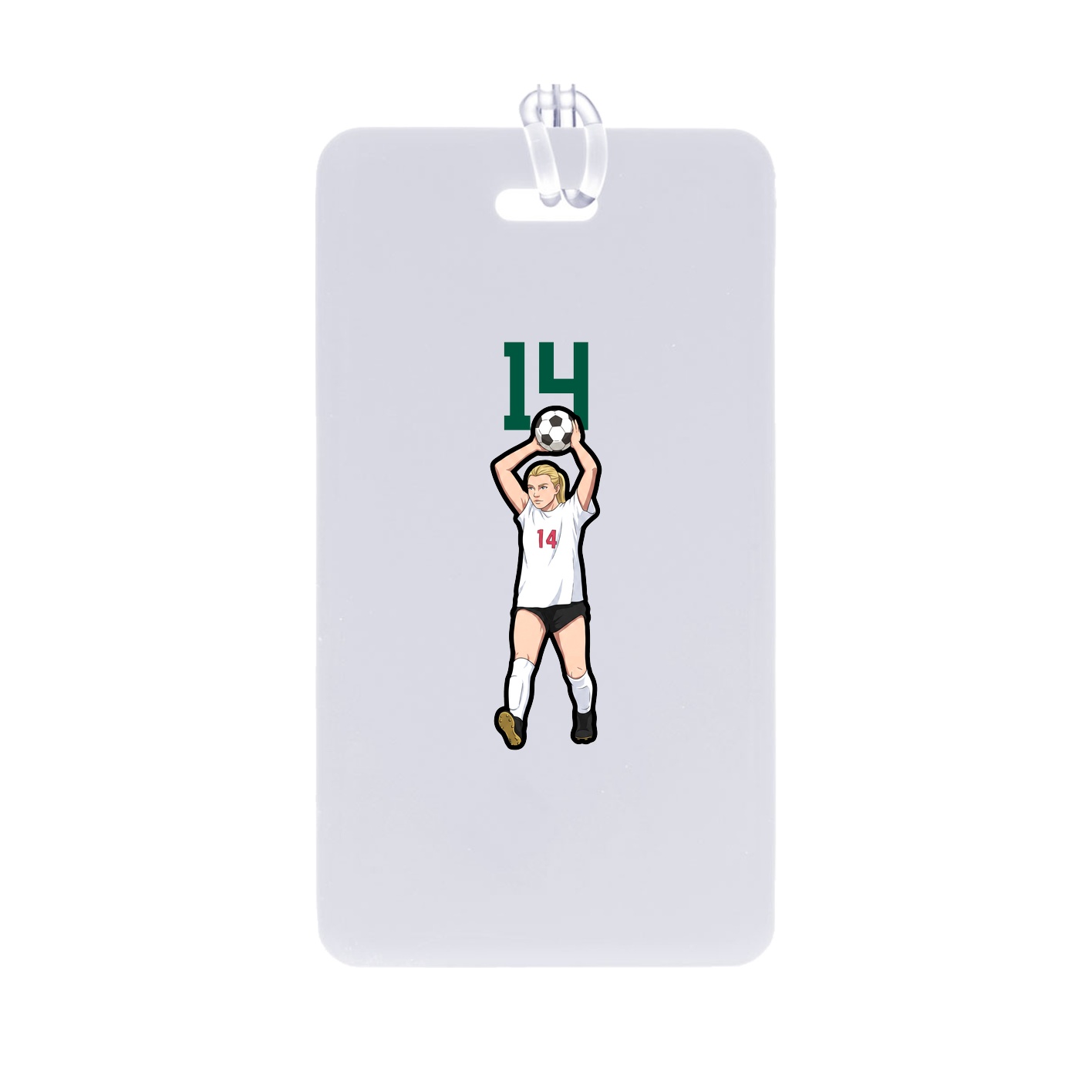 Bag Tag — Number Top in Classic