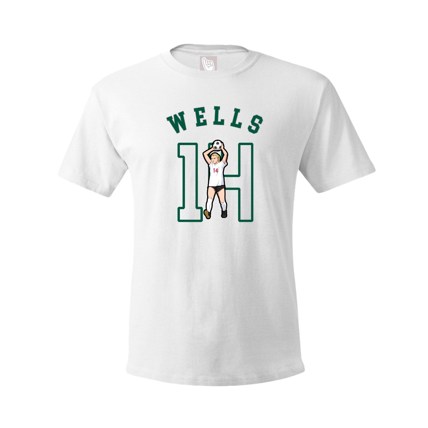 Tee — Shirsey Arch in White