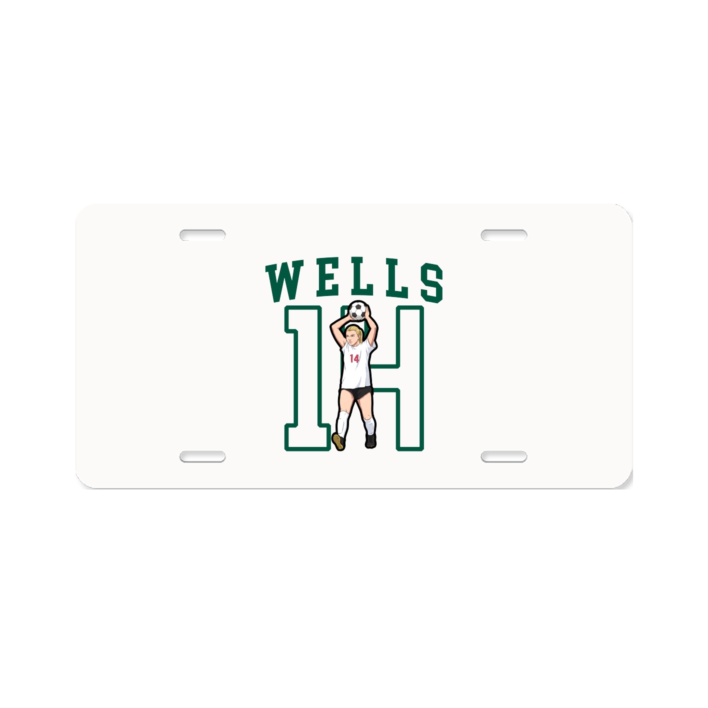 Aluminum License Plate