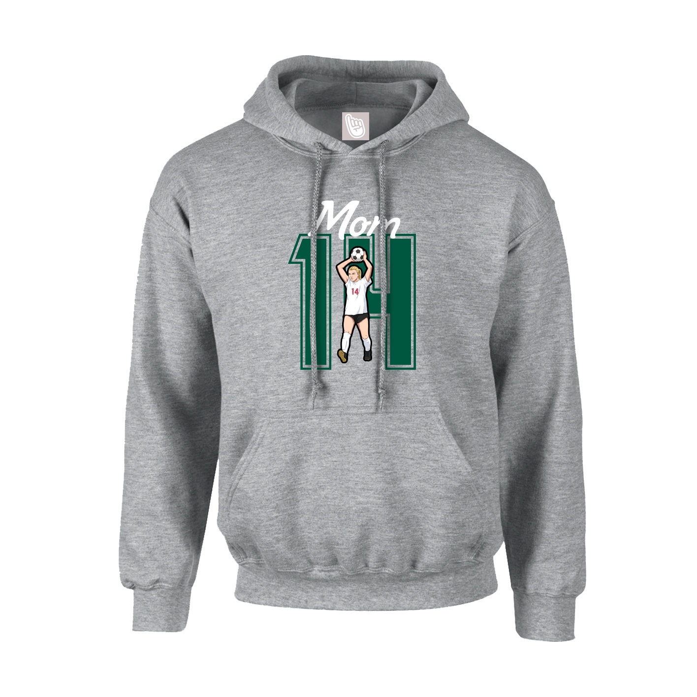 Youth Hoodie — Mothers Day Shirsey in Grey