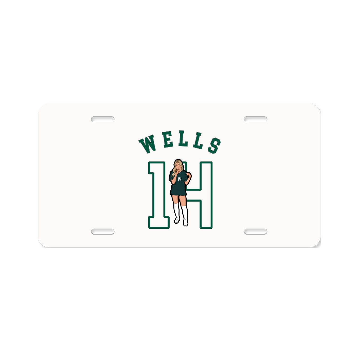 License Plate — Shirsey Arch in Classic