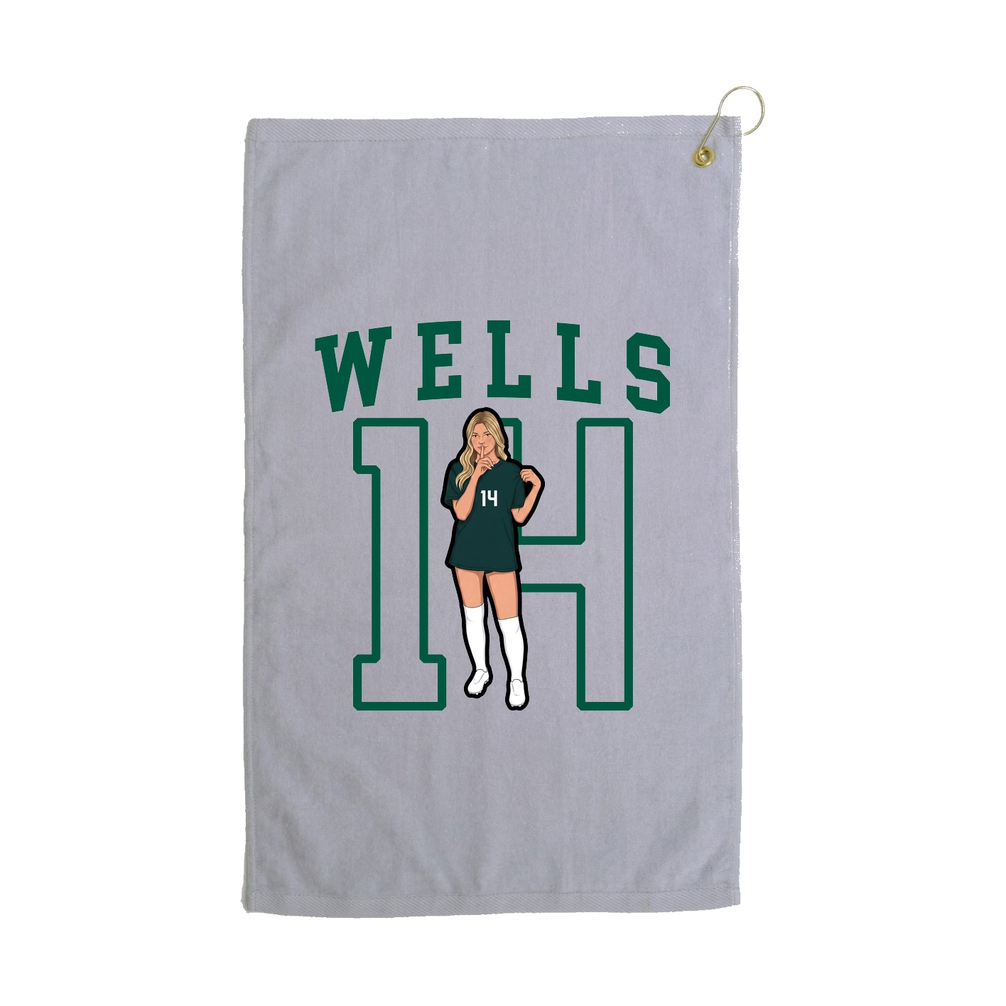 Golf Towel — Shirsey in Grey