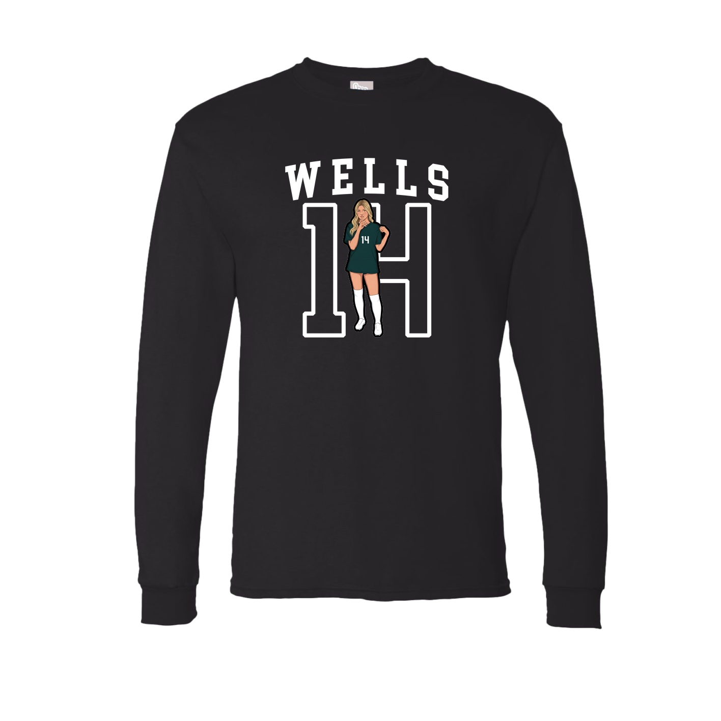 Long Sleeve Tee — Shirsey in Black