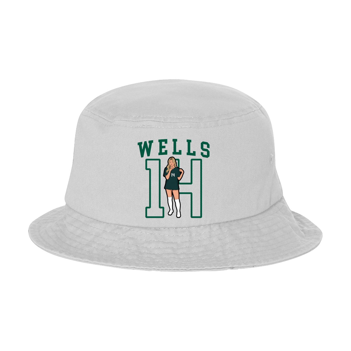 Bucket Cap — Shirsey in White