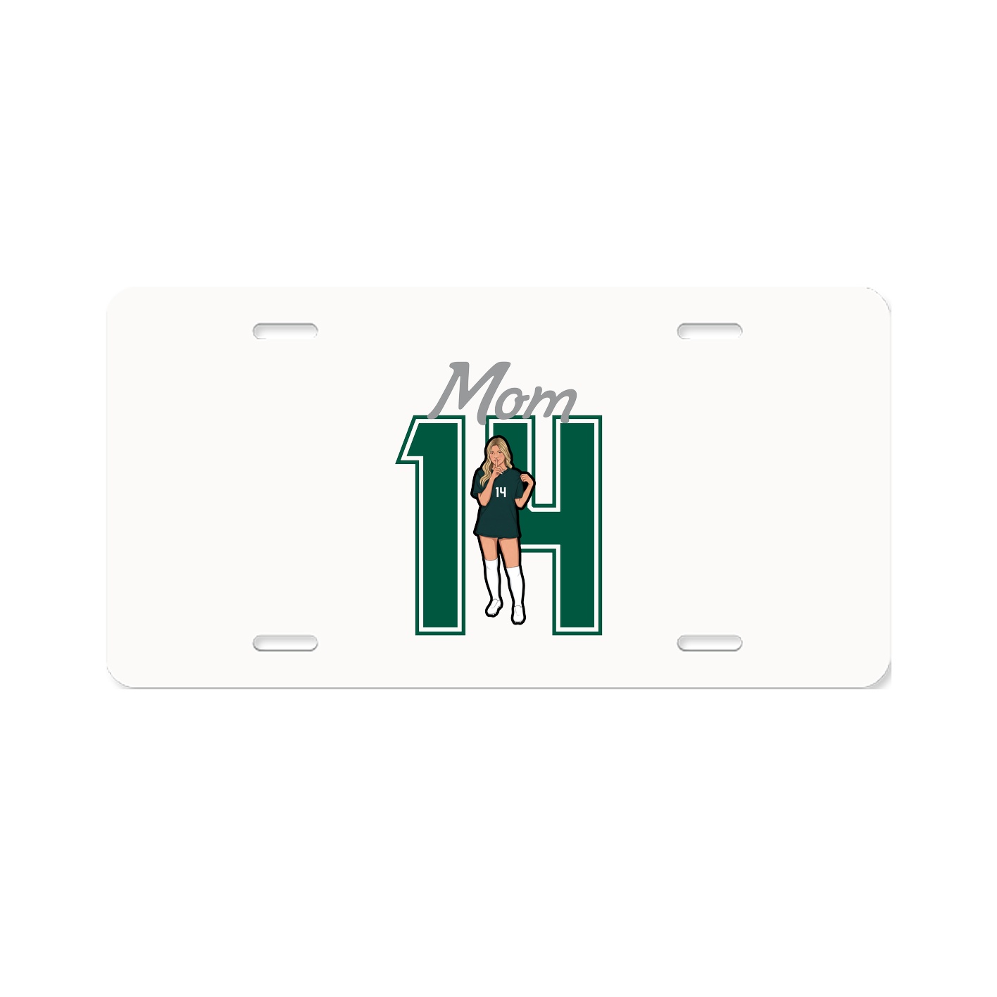 License Plate — Mothers Day Shirsey in Classic