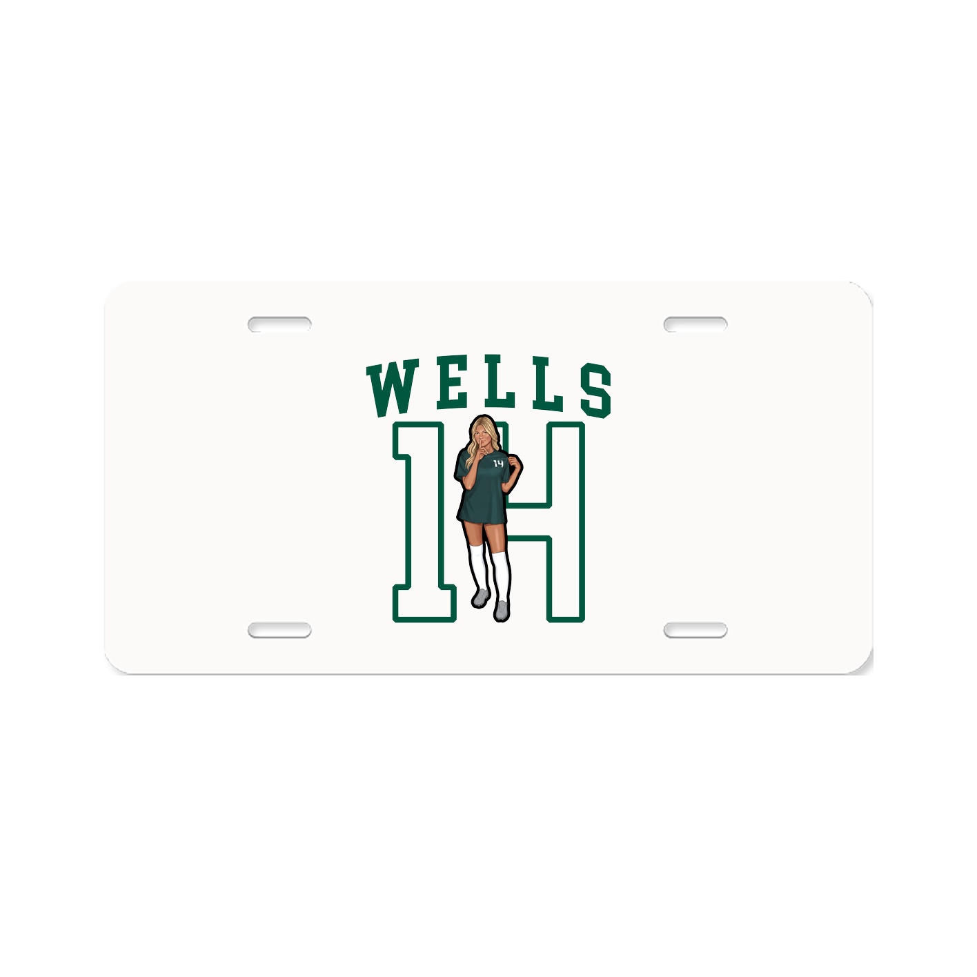 License Plate — Shirsey in Classic