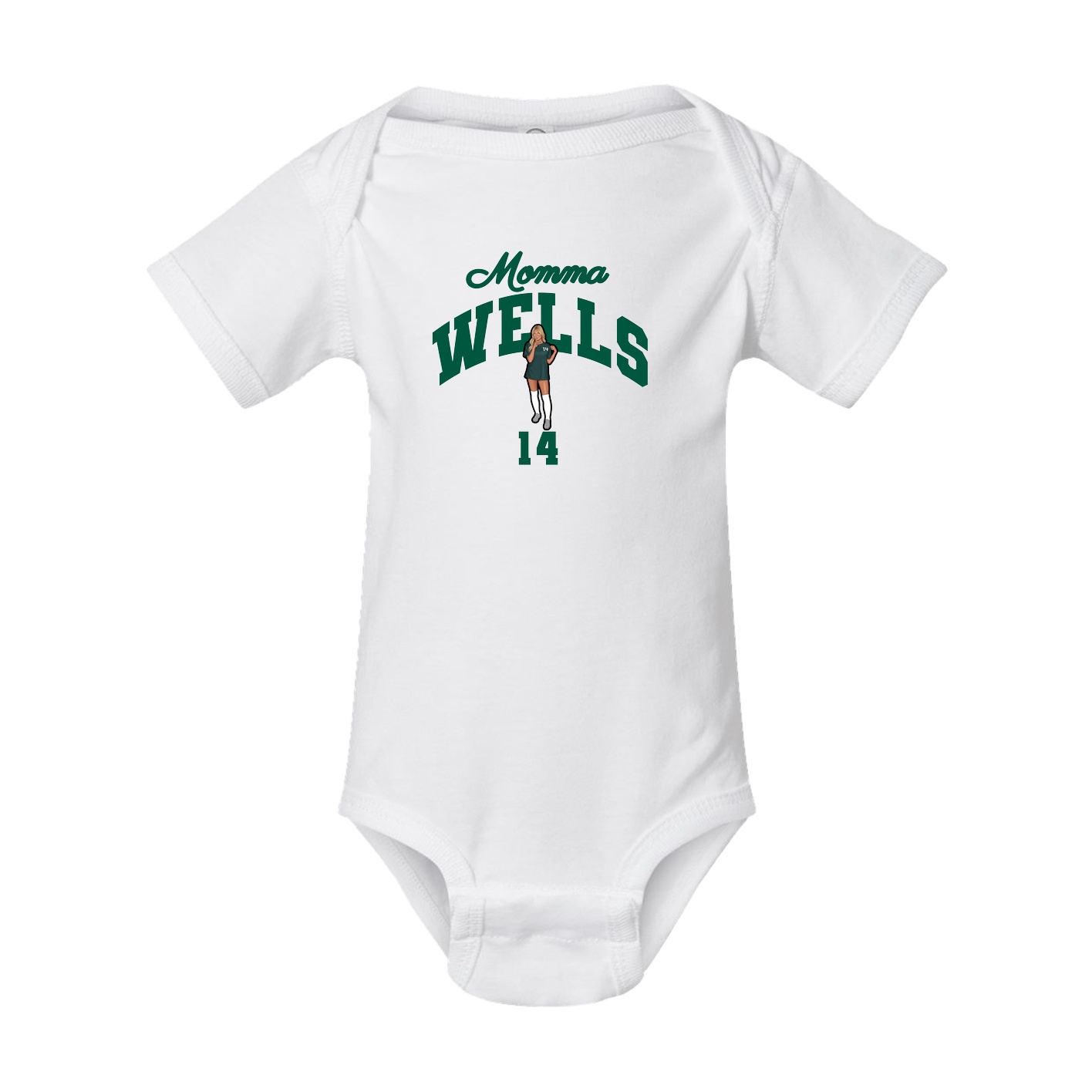 Baby Onesie — Mothers Day Arch in White