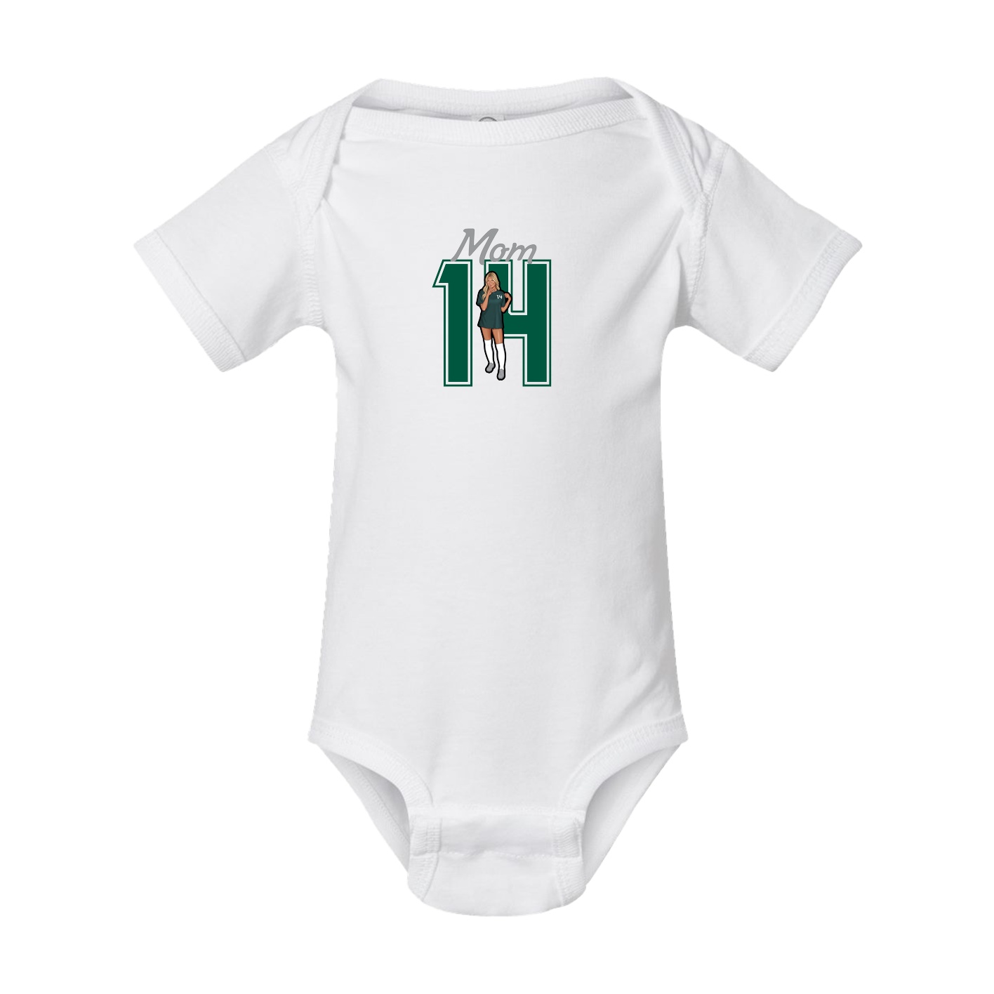 Baby Onesie — Mothers Day Shirsey in White