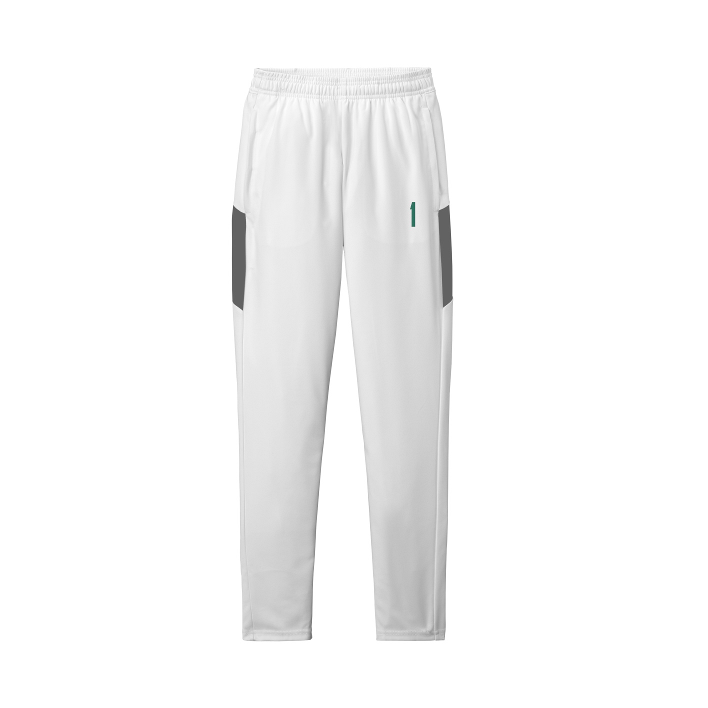 Team Travel Pant — Front Shirsy in White/Grey