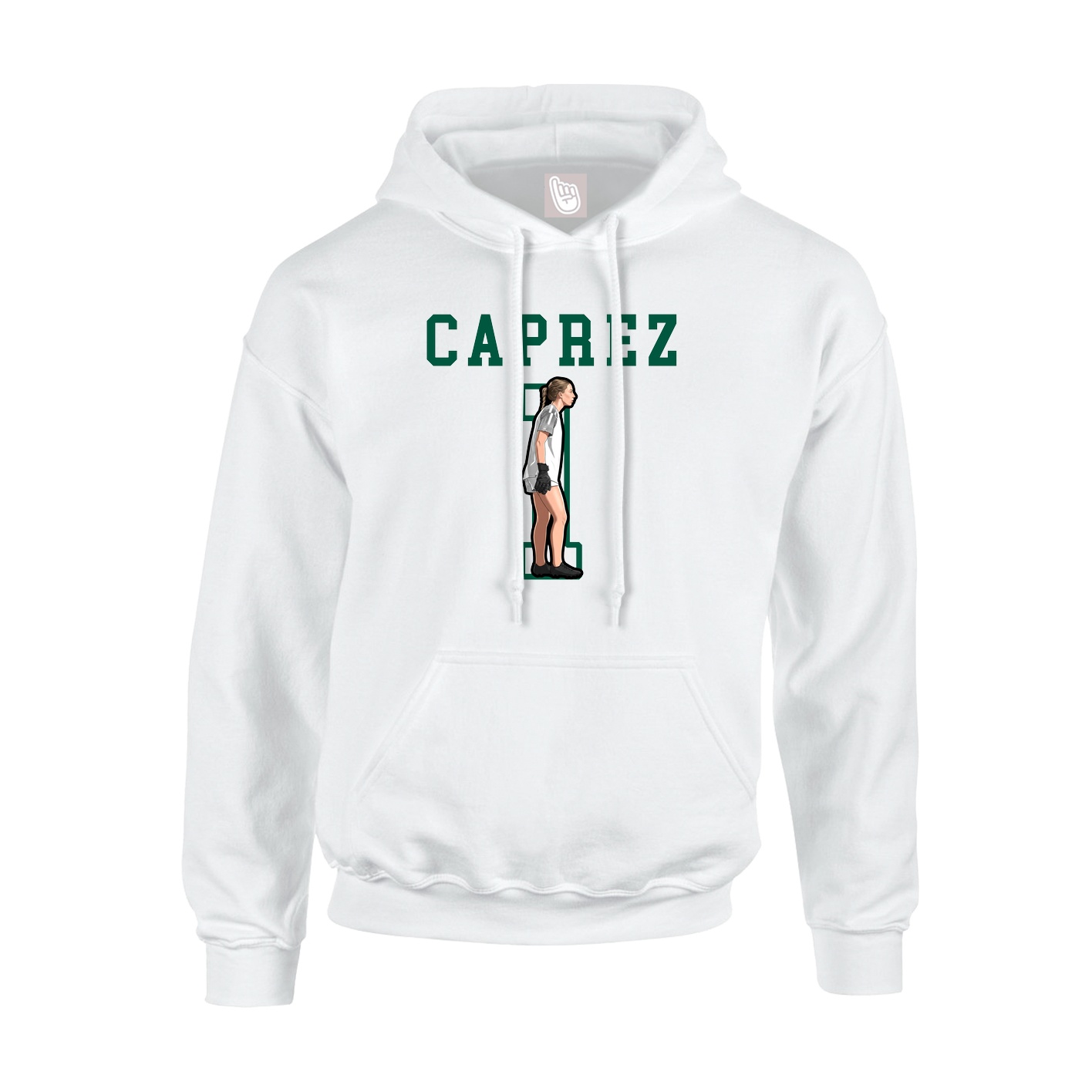 Youth Hoodie — Shirsey in White