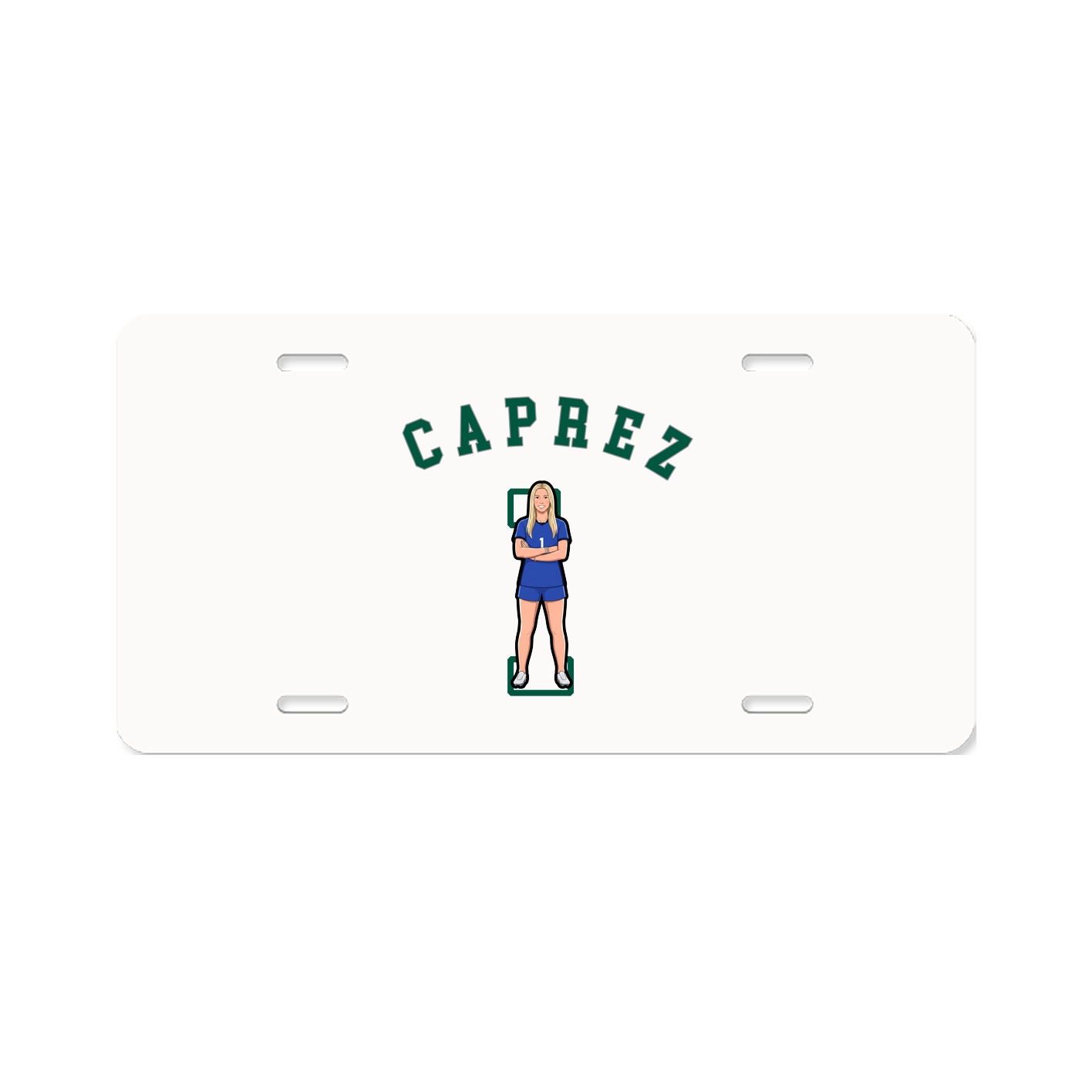 License Plate — Shirsey Arch in Classic