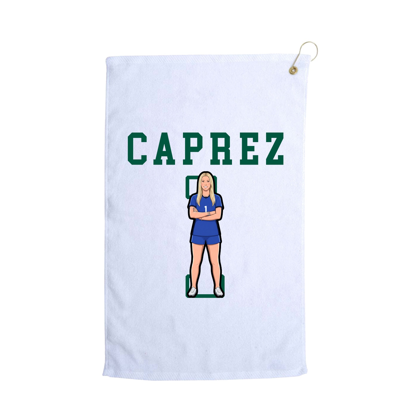 Golf Towel — Shirsey in White