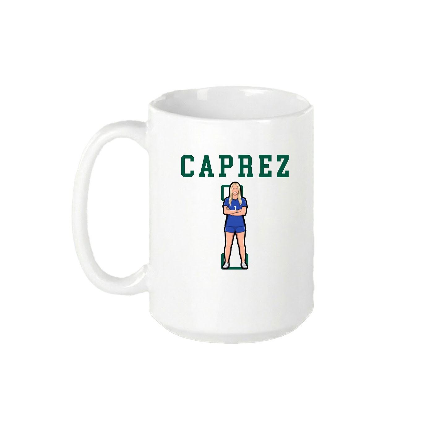 15oz Coffee Mug — Shirsey in White