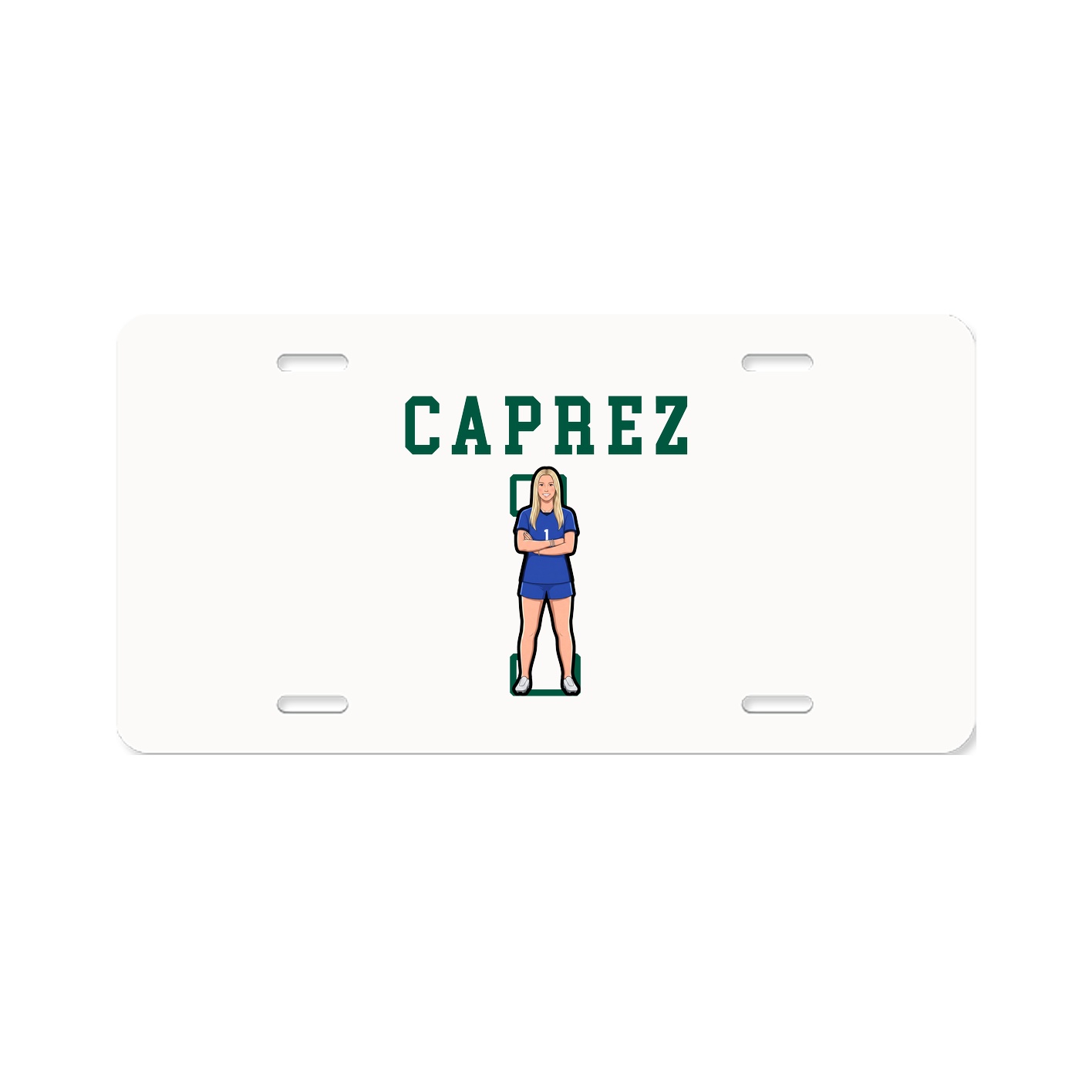 License Plate — Shirsey in Classic