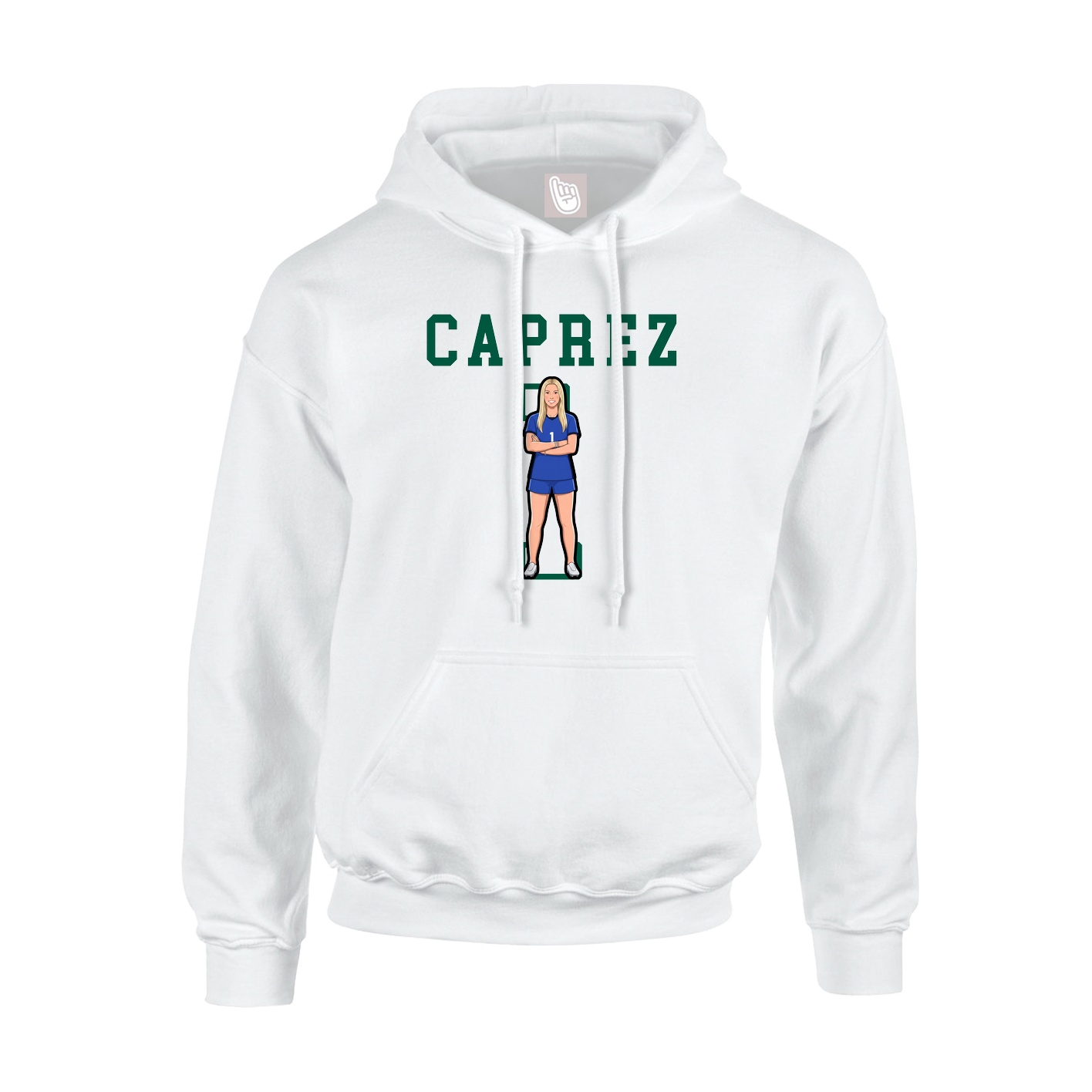 Youth Hoodie — Shirsey in White
