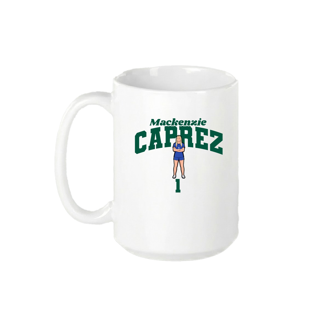 15oz Coffee Mug — Signature Arch in White