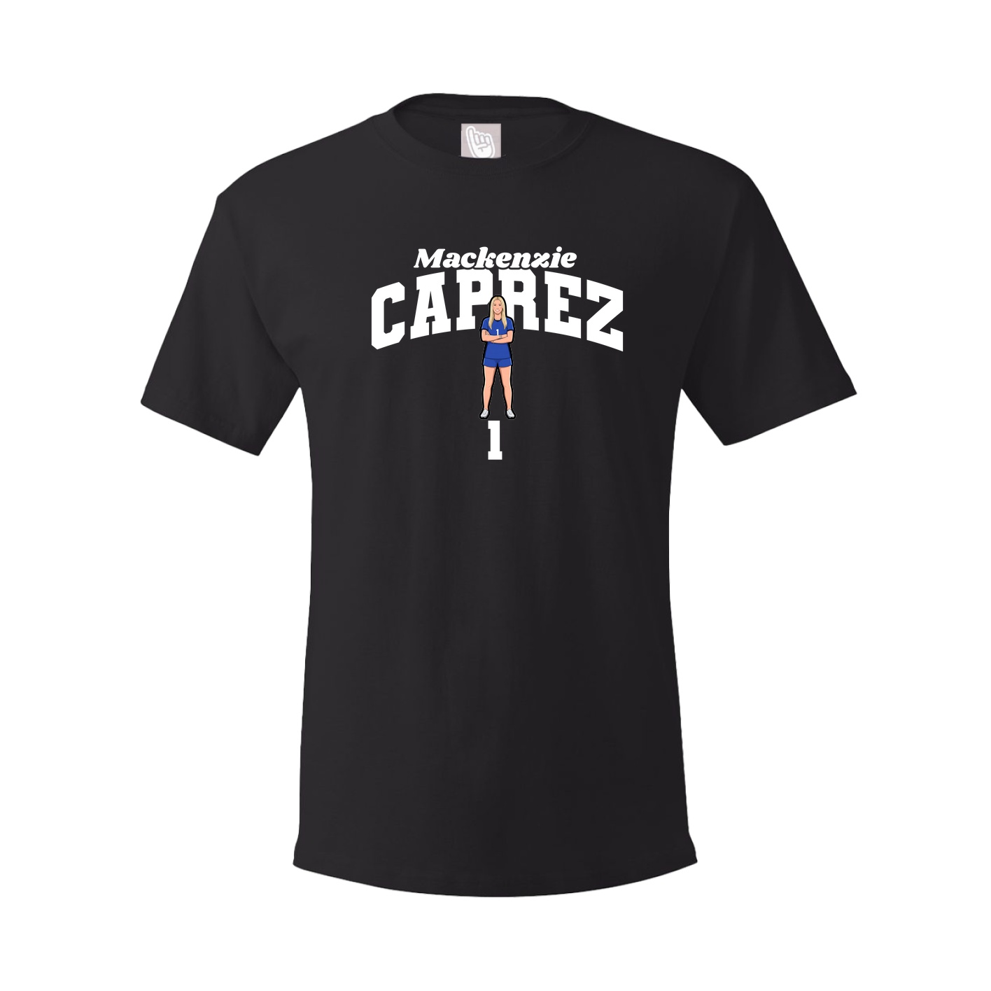 Youth Tee — Signature Arch in Black
