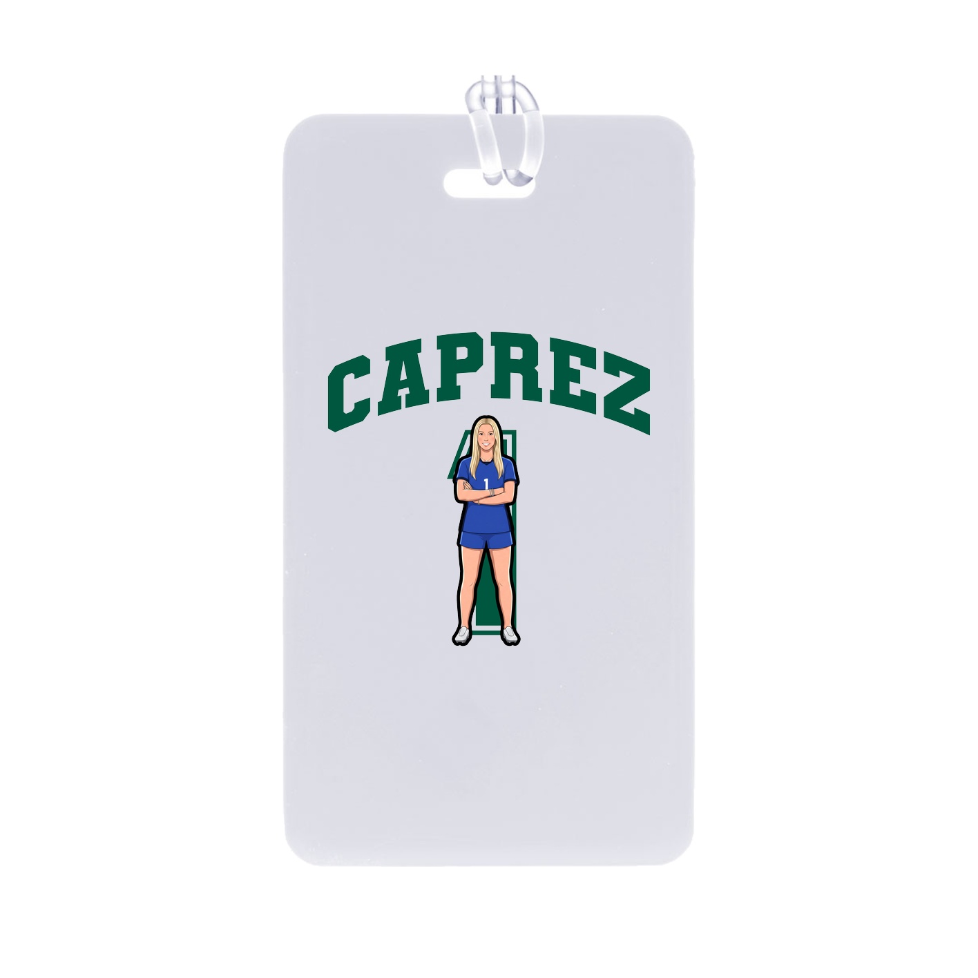 Bag Tag — Number in Classic