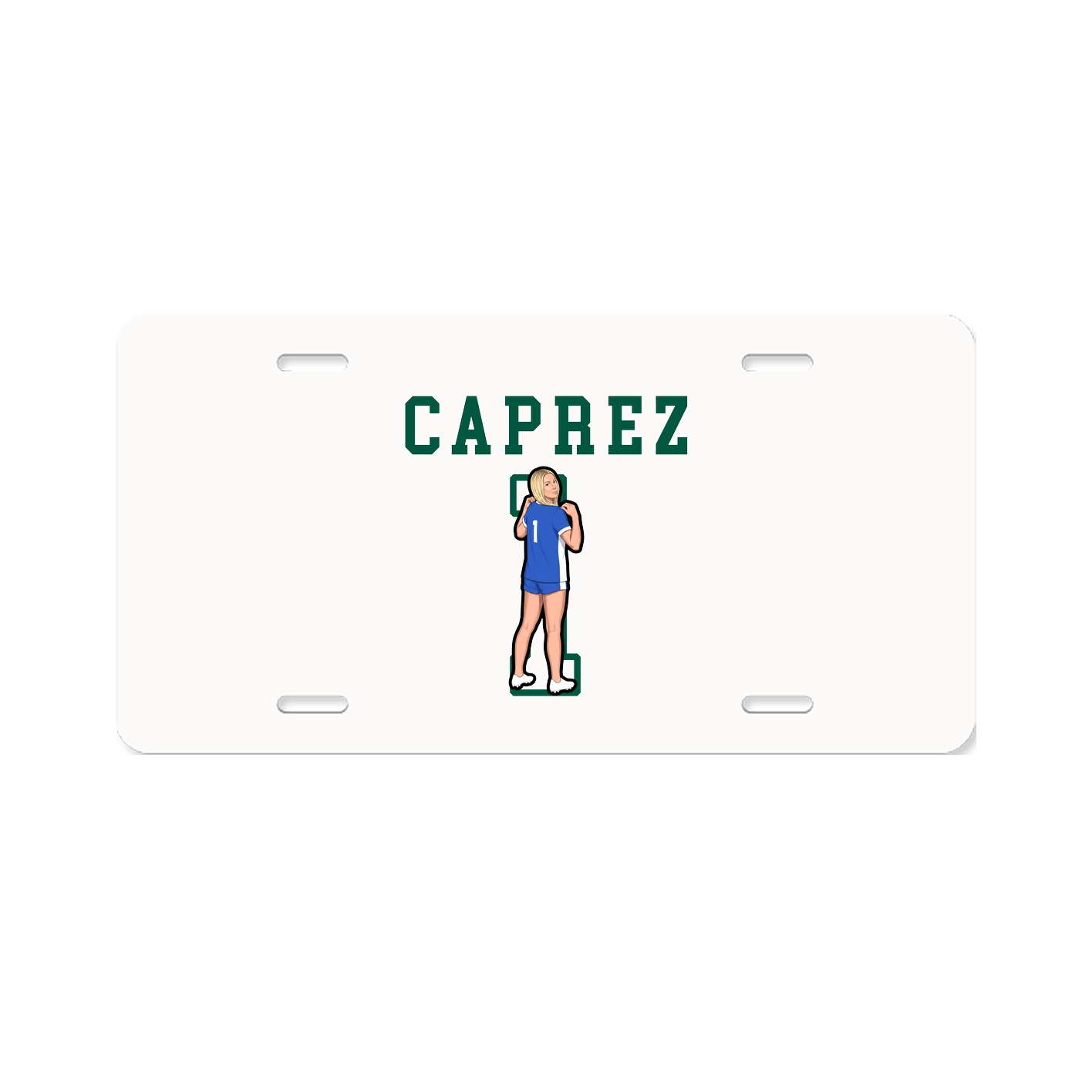 License Plate — Shirsey in Classic