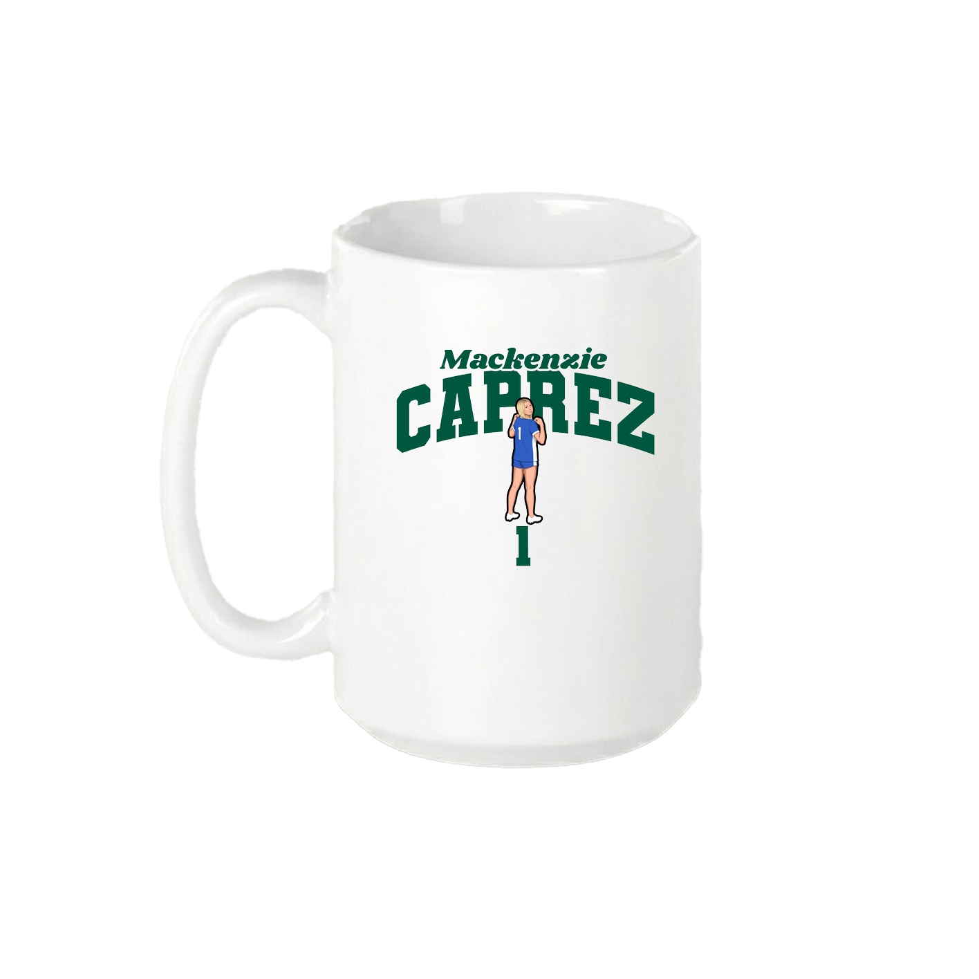 15oz Coffee Mug — Signature Arch in White