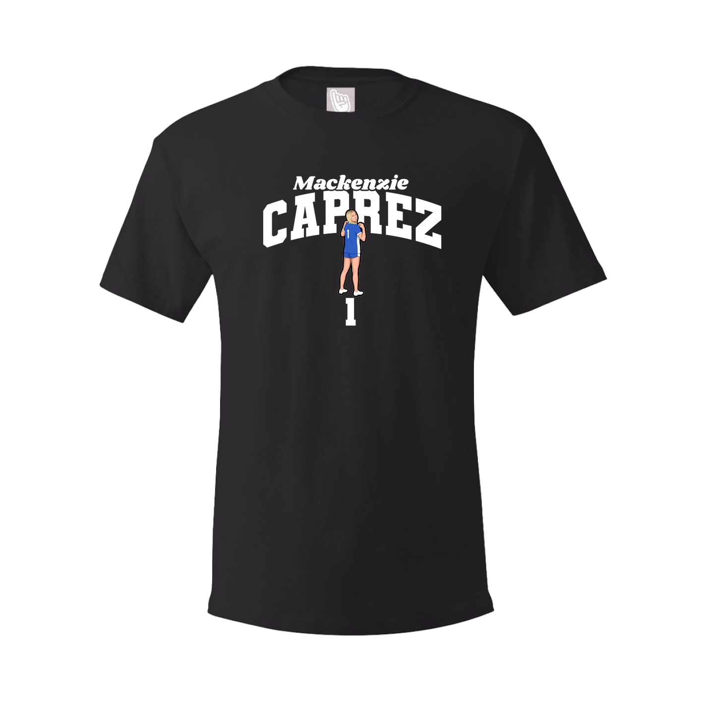 Tee — Signature Arch in Black