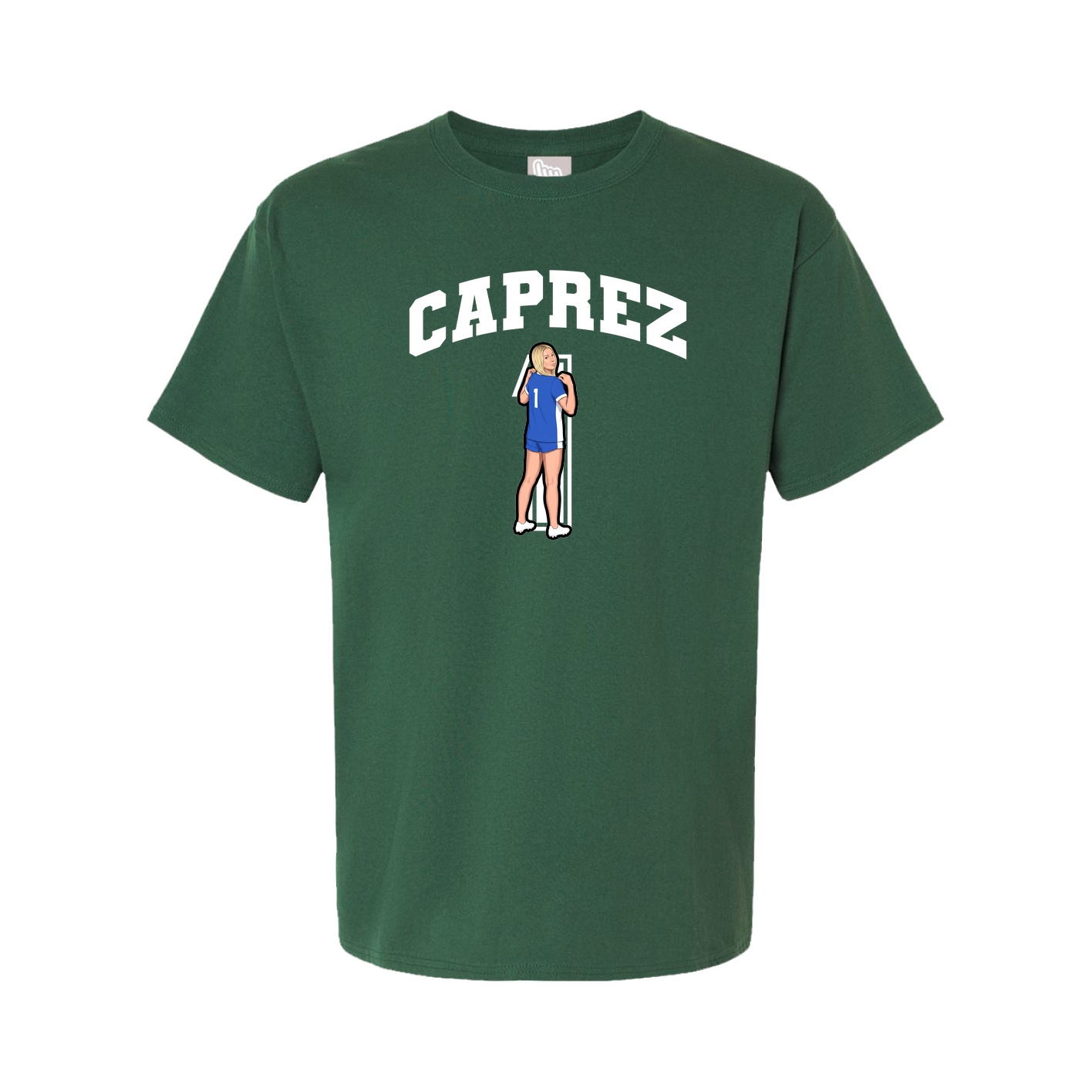 Tee — Number in Green
