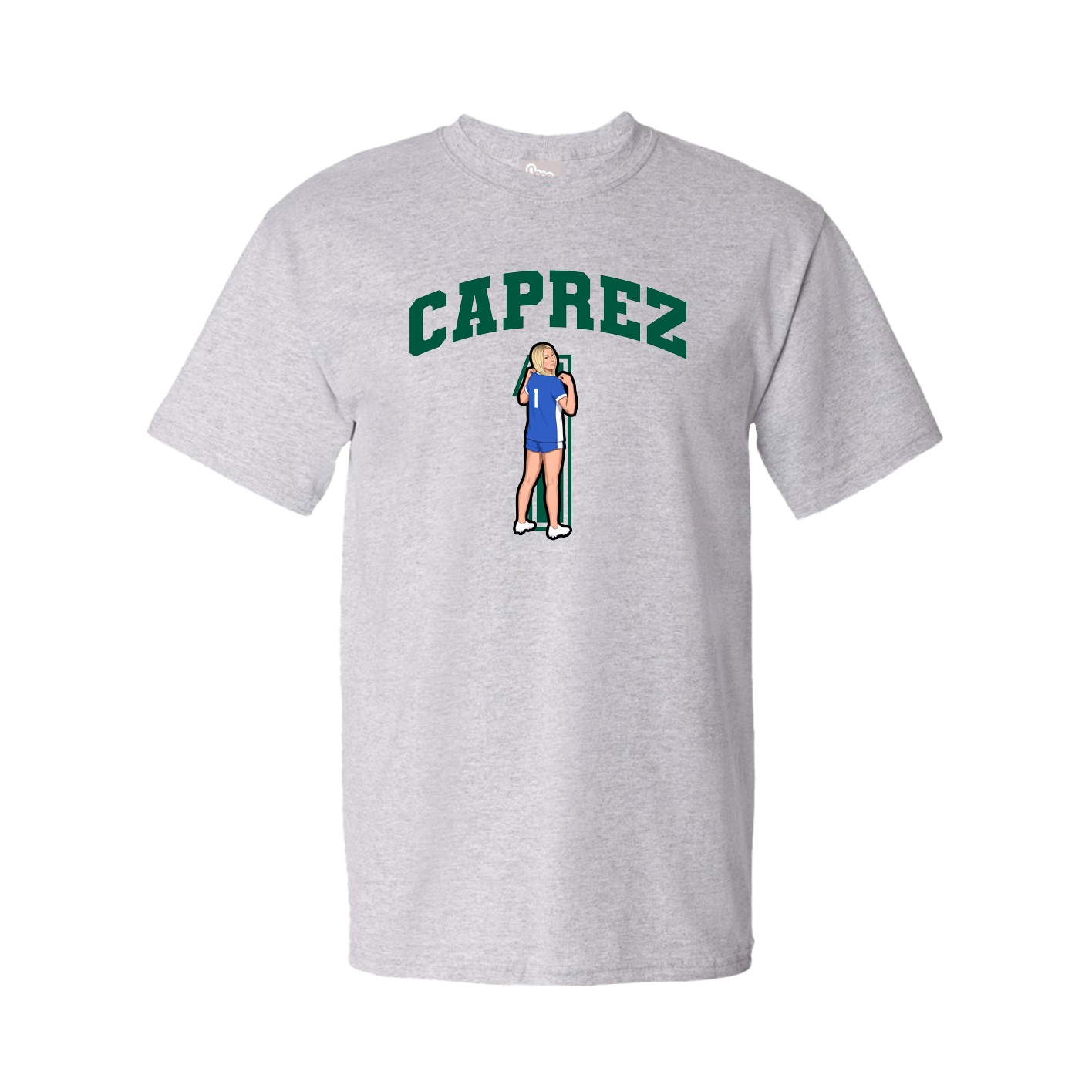 Youth Tee — Number in Grey