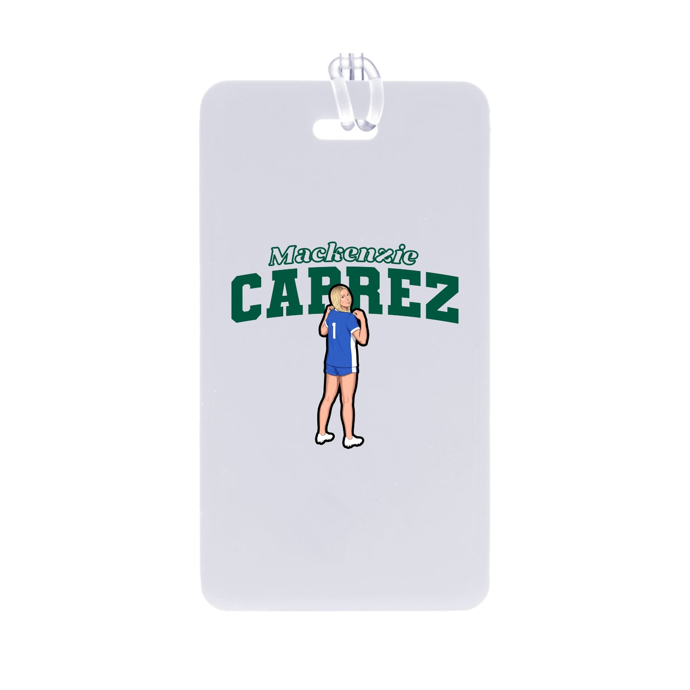 Bag Tag — Name Arch in Classic