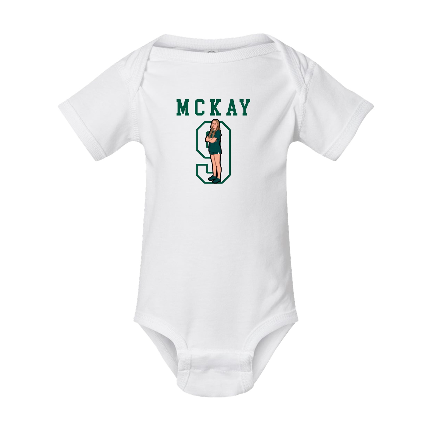 Baby Onesie — Shirsey in White