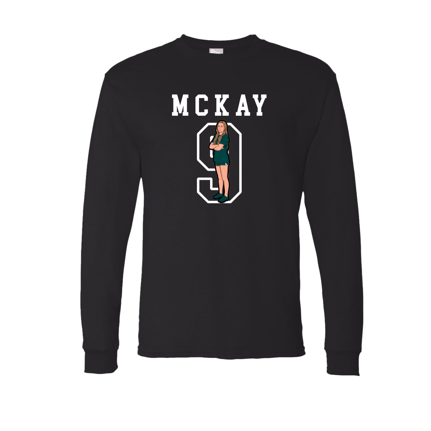 Long Sleeve Tee — Shirsey in Black
