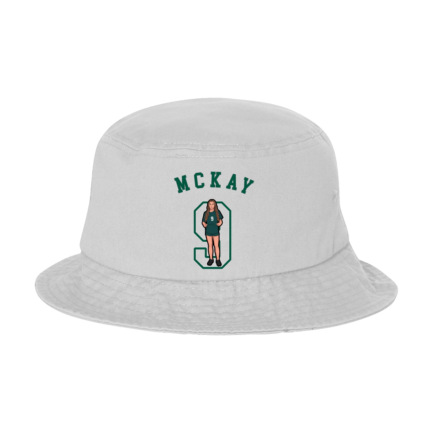 Bucket Cap — Shirsey Arch in White